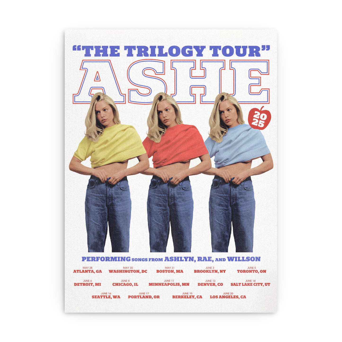 Trilogy Tour Poster
