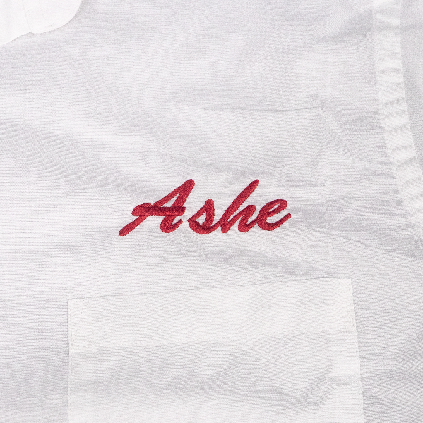 Embroidered Ashe Button Down