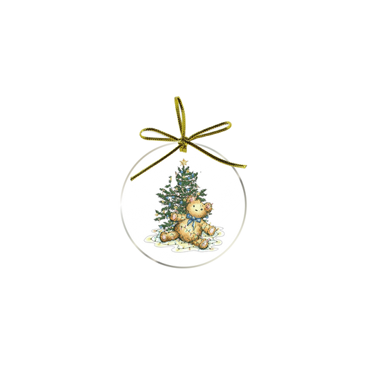Holiday 2025 Teddy Bear Ornament (SIGNED)
