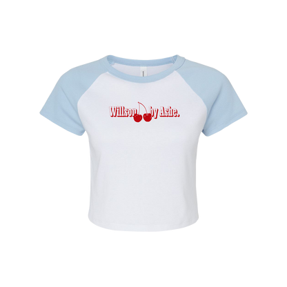 Willson Cherries Baby Tee (Pre Order)