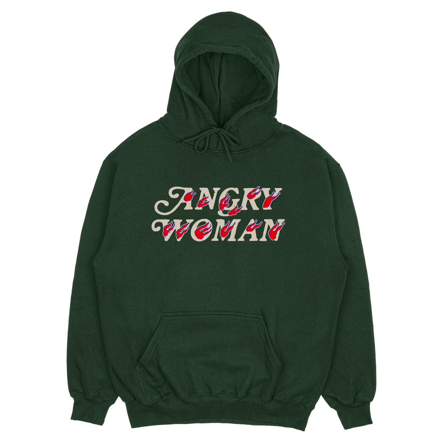 Angry Woman Hoodie