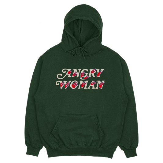 Angry Woman Hoodie