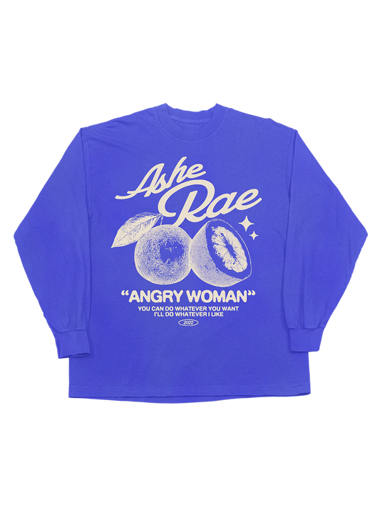 Angry Woman Long Sleeve