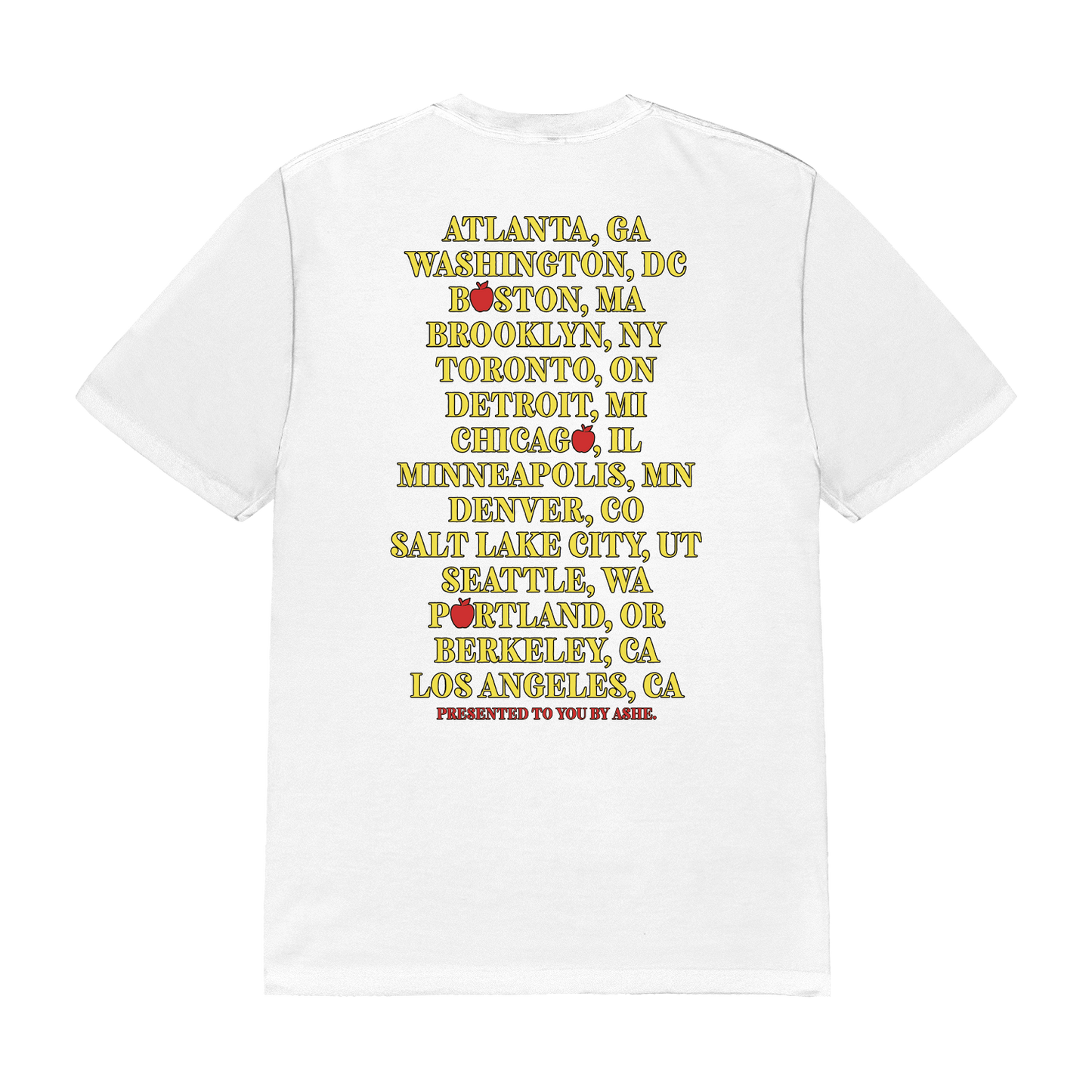 Trilogy Tour Tee (White)